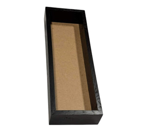 Rama dreptunghiulara neagra pentru tablou 15x45cm - DepozituldeCriogenati.ro