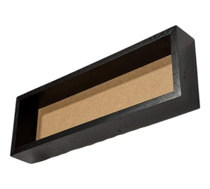 Rama dreptunghiulara neagra pentru tablou 15x45cm - DepozituldeCriogenati.ro