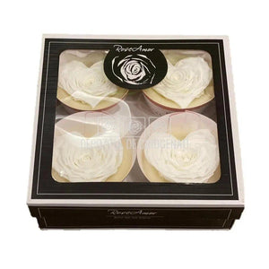 Trandafir Criogenat BELLA CORAZON WHI-01 (Ø7-8cm, 4 buc /cutie) - DepozituldeCriogenati.ro