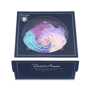 Trandafir Criogenat XXL CANDY RAINBOW PIN-04 Ø9,5cm, 1 buc /cutie - DepozituldeCriogenati.ro