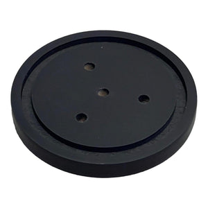 Cupola sticla 15x25cm (blat lemn negru)