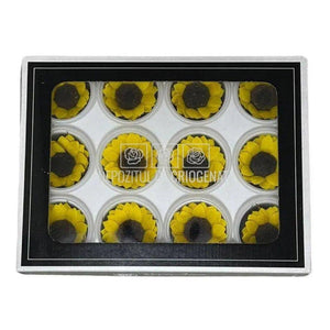 Floarea Soarelui Criogenata SUNFLOWER YEL-02 S (Ø4cm, 12 buc) - DepozituldeCriogenati.ro