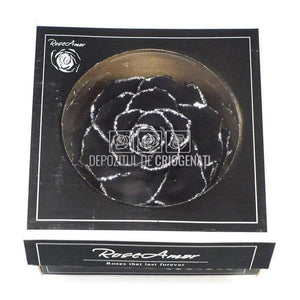 Trandafir Criogenat BONITA GLITTER SILVER BLA-01 (Ø9,5cm, 1 buc) - DepozituldeCriogenati.ro