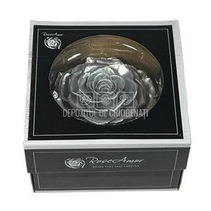 Trandafir Criogenat BONITA METALLIC SILVER (Ø9,5cm) - DepozituldeCriogenati.ro