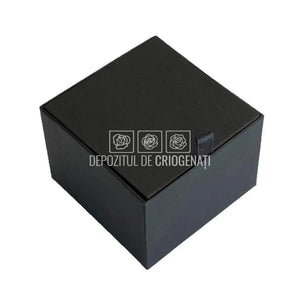 Trandafir Criogenat Roz (Ø6,5-7cm) in Cutie Cadou (8,5x8,5x6cm) - DepozituldeCriogenati.ro