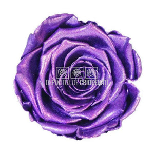 Trandafiri Criogenati XL METALLIC SILVER LAVENDER Ø6,5cm set 6buc - DepozituldeCriogenati.ro