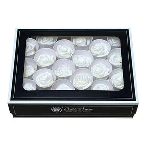 Trandafiri Criogenati XS WHI-01 (Ø3cm, set 18 buc /cutie) - DepozituldeCriogenati.ro