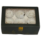Trandafiri Criogenati Lulu L ANGELICAL WHITE (dia. 6-6,5cm, set 6 buc)