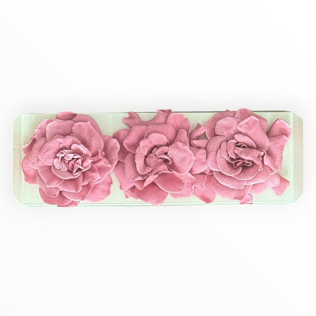 Floare Criogenata Roz pudrat Gardenia pentru decor - Depozitul de Criogenati