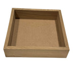 Rama Patrata Nature pentru tablou 27x27cm, ideală pentru decoruri naturale cu flori cadou sau plante criogenate din florărie online.