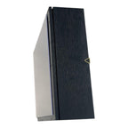 Profil lateral rama patrata neagra 27x27cm cu Plexiglas, ideala pentru flori criogenate si decor de perete