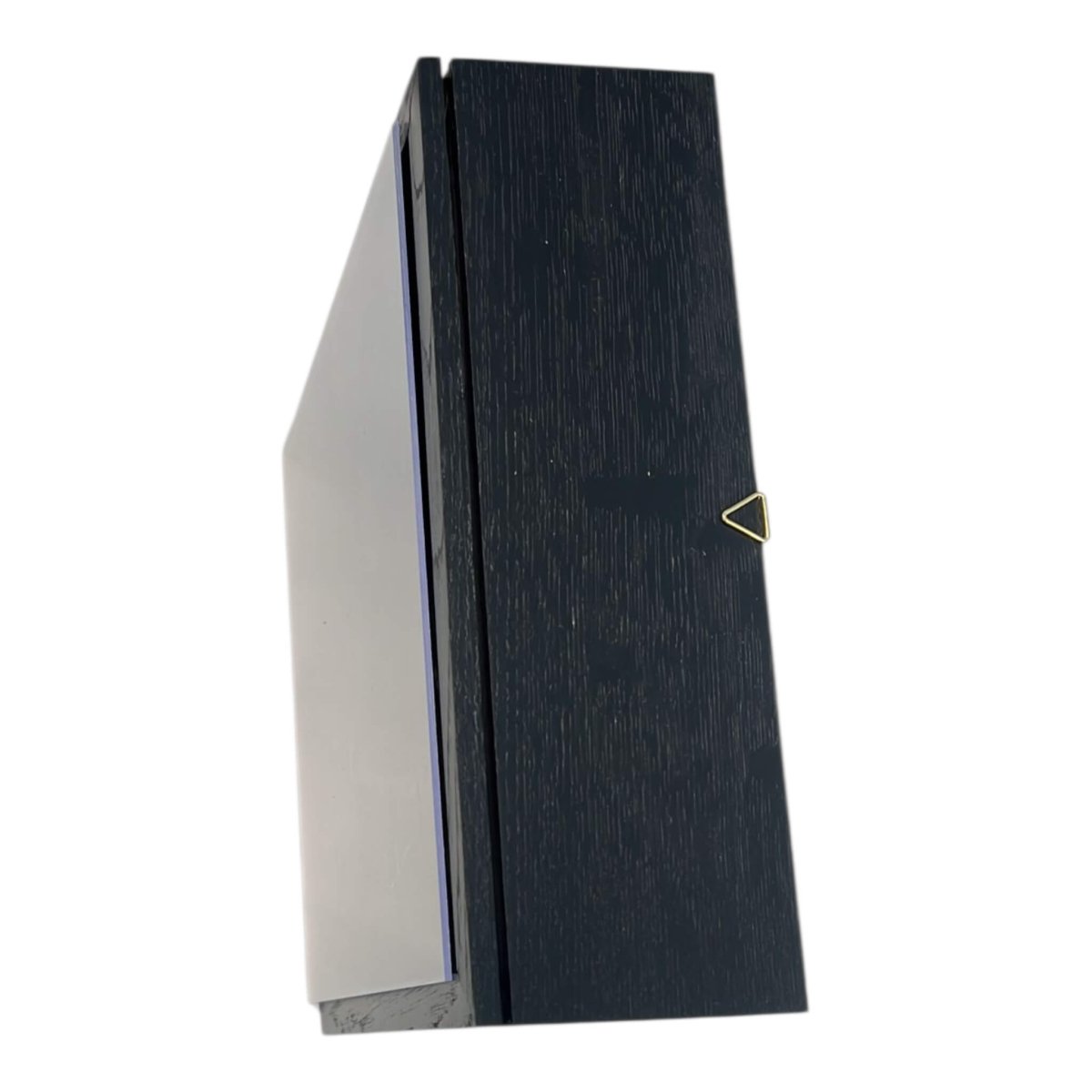 Profil lateral rama patrata neagra 27x27cm cu Plexiglas, ideala pentru flori criogenate si decor de perete