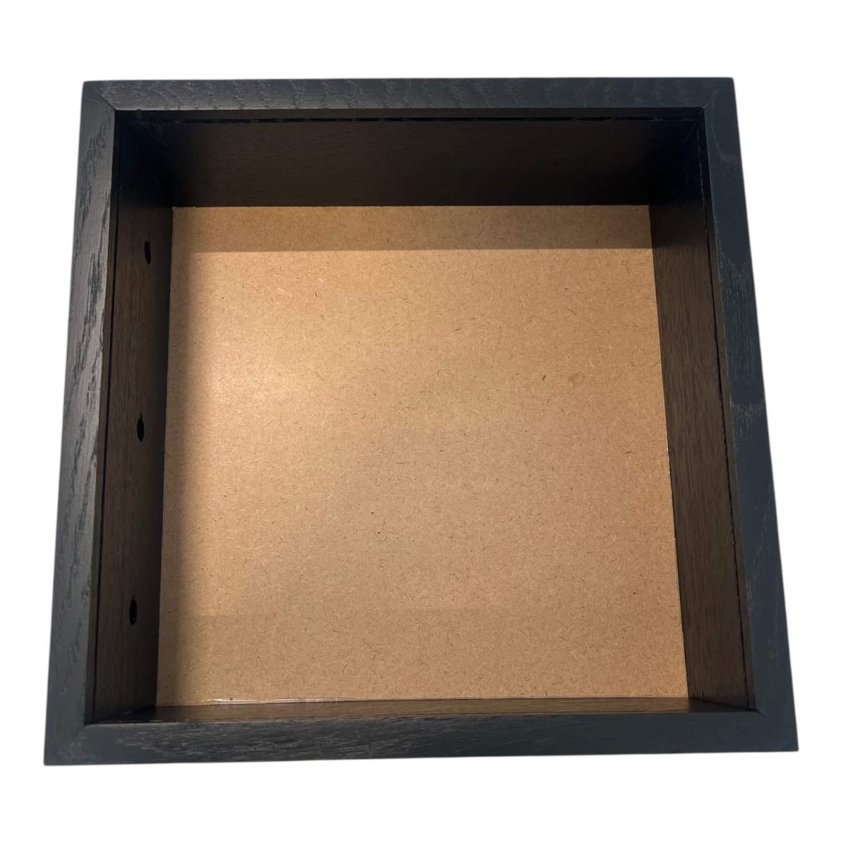 Interior rama patrata neagra 27x27cm pentru tablouri personalizate, compatibila cu flori si plante criogenate