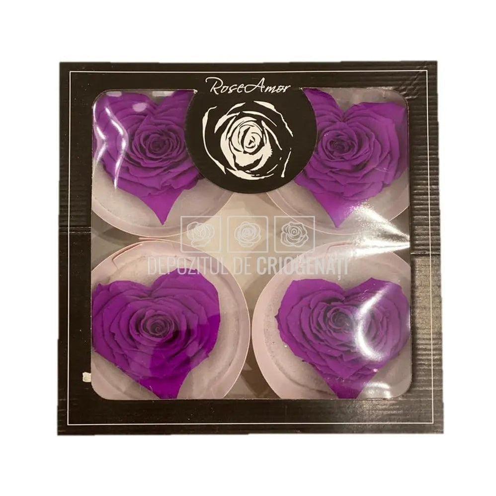 Trandafir Criogenat BELLA CORAZON PUR-02 (Ø7-8cm, 4 buc /cutie) - DepozituldeCriogenati.ro
