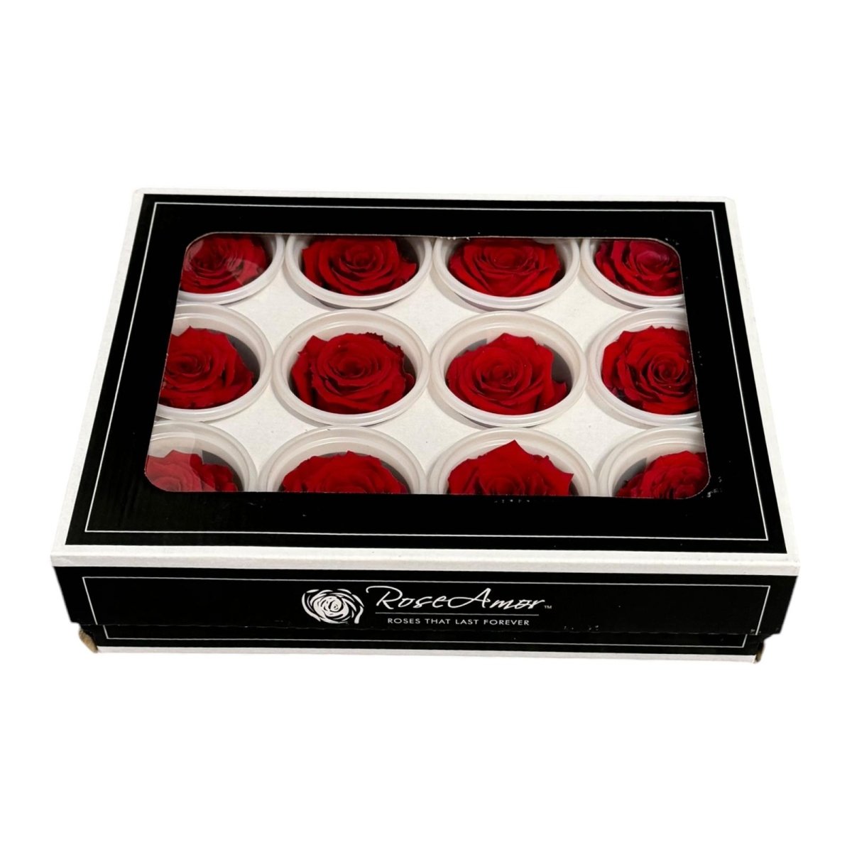 Trandafiri Criogenati S RED - 02 (dia. 3 - 4cm, set 12 buc /cutie) - DepozituldeCriogenati.ro