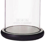 Cupola sticla 10x20cm (blat lemn negru)
