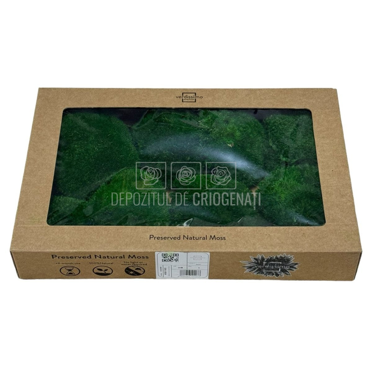 Muschi Stabilizat Bombat Verde inchis (cutie 180gr) - DepozituldeCriogenati.ro