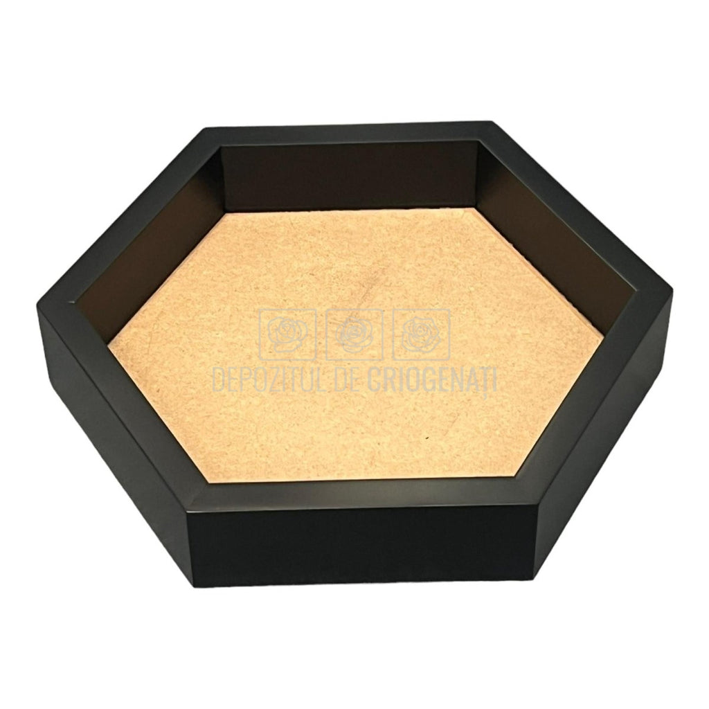 Rama hexagonala tablou Ø35cm x h6cm - DepozituldeCriogenati.ro