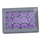 Trandafiri Criogenati Mini Bright Lila (Ø3,5-4,5cm, set 12 buc) - DepozituldeCriogenati.ro