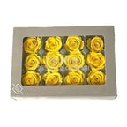 Trandafiri Criogenati Mini Bright Yellow (Ø3,5-4,5cm, set 12 buc) - DepozituldeCriogenati.ro