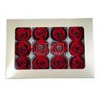 Trandafiri Criogenati MINI BURGUNDY (Ø3,5-4,5cm, set 12 buc) - DepozituldeCriogenati.ro