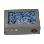 Trandafiri Criogenati MINI LIGHT BLUE (Ø3,5-4,5cm, set 12 buc) - DepozituldeCriogenati.ro