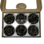 Trandafiri Criogenati XL GLITTER GOLD BLA-01 (Ø6-6,5cm set 6 buc) - DepozituldeCriogenati.ro