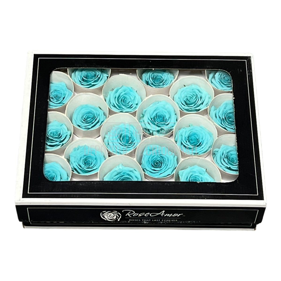 Trandafiri Criogenati XS BLU-02 (Ø3cm, set 18 buc /cutie) - DepozituldeCriogenati.ro